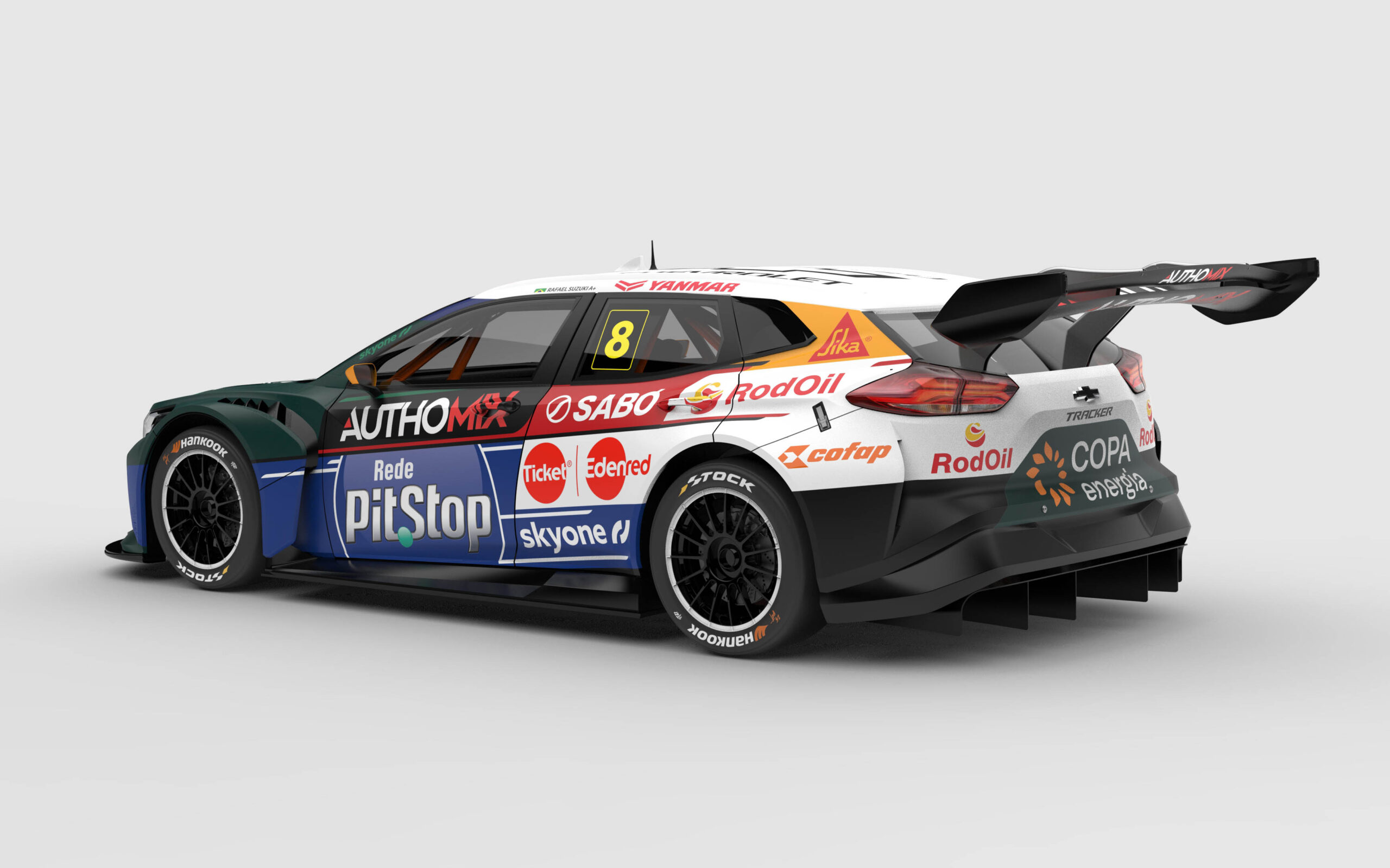 Skyone estreia no automobilismo com patrocínio ao piloto Rafael Suzuki na Stock Car 2025 / Foto: Divulgação