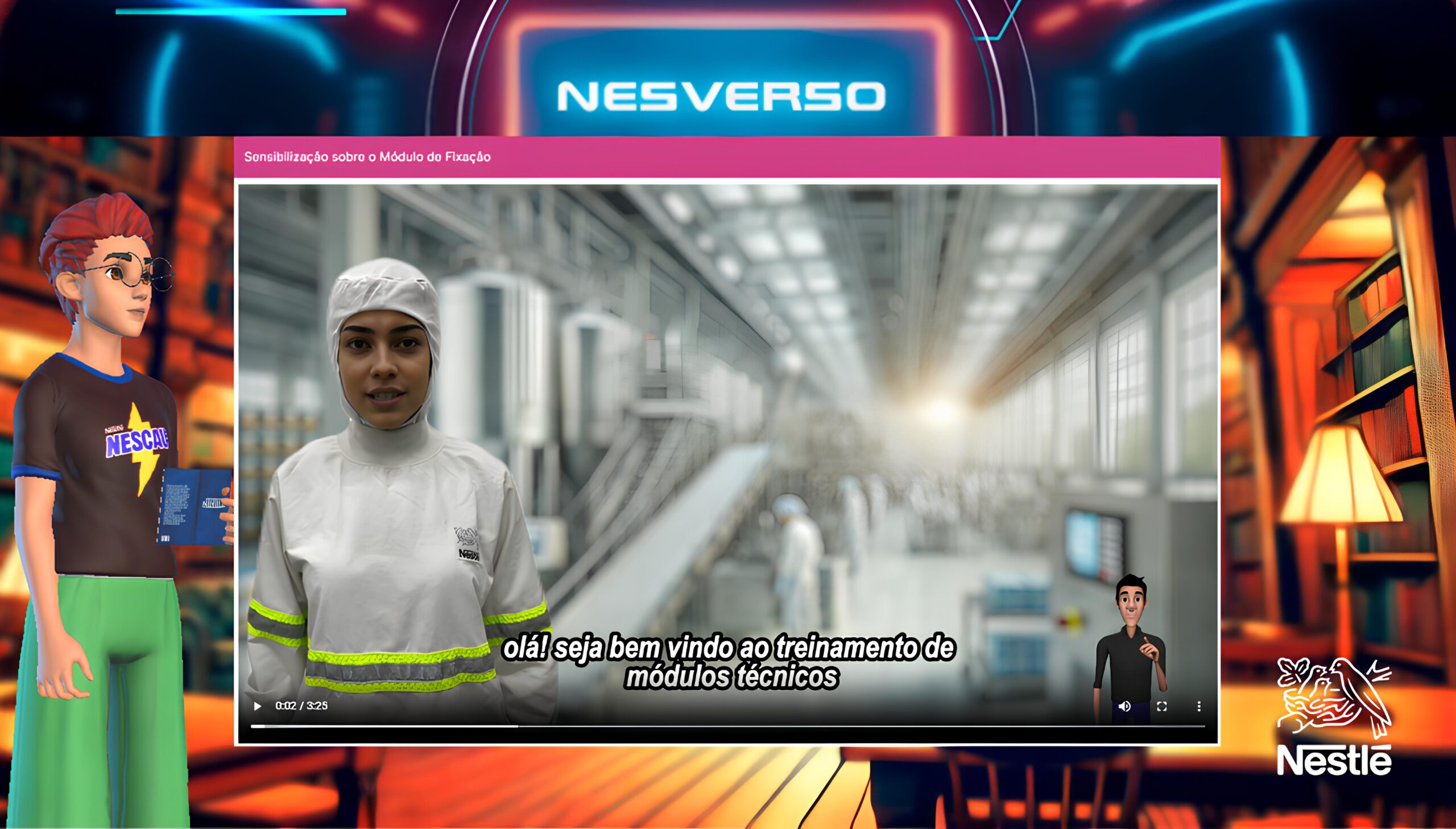 Nestlé lança plataforma com IA e realidade virtual para capacitar colaboradores de suas fábricas / Foto: Divulgação