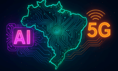 Brasil aposta em IA e 5G para impulsionar setores estratégicos / Imagem gerada por Inteligência Artificial