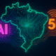 Brasil aposta em IA e 5G para impulsionar setores estratégicos / Imagem gerada por Inteligência Artificial