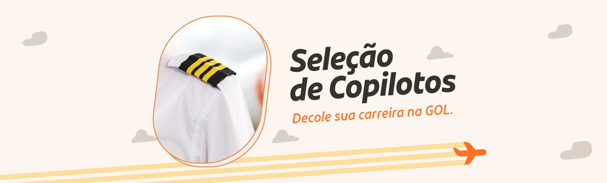 GOL inicia novo processo seletivo para copilotos / Foto: Divulgação