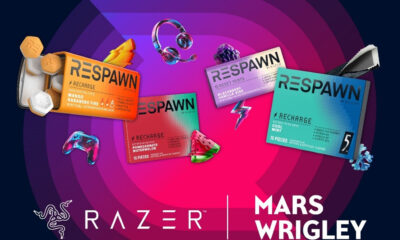 Razer e Mars ampliam parceria RESPAWN by Razer™ e anunciam linha de snacks voltados para gamers / Divulgação