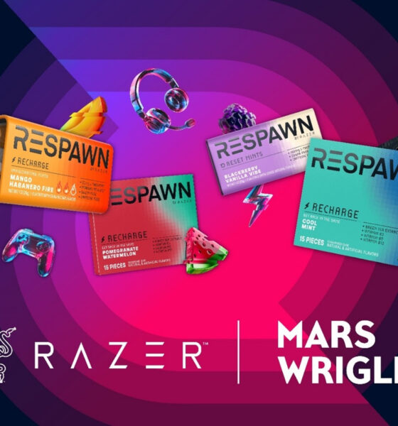 Razer e Mars ampliam parceria RESPAWN by Razer™ e anunciam linha de snacks voltados para gamers / Divulgação