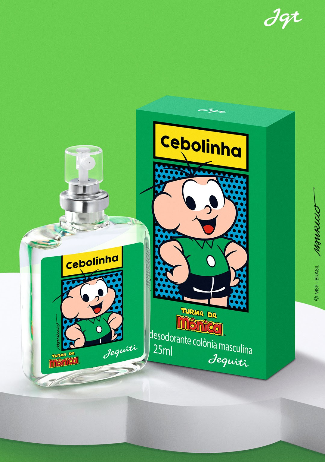 Depois de esgotar e viralizar em 2024, perfume do Cebolinha volta ao estoque e Jequiti prevê sucesso ainda maior / Divulgação / Jequiti